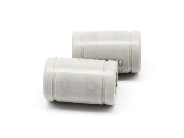 Alt view image 3 of 6 - Funssor 7pcs Solid Polymer LM8UU Bearing 8mm shaft Drylin RJ4JP-01-08 for Anet Reprap Prusa i3 3D Printer