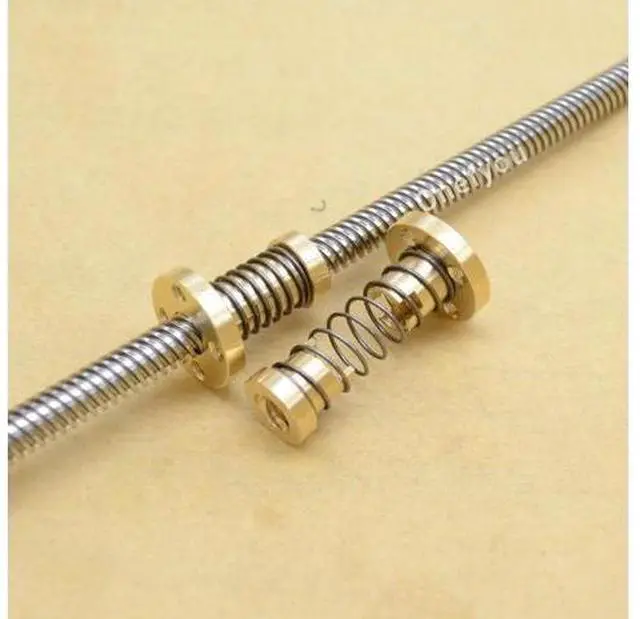 Main image of Fussor 1 PCS TR8x8 Anti-backlash Spring loaded Nut For 8mm Acme threaded Rod Lead screws