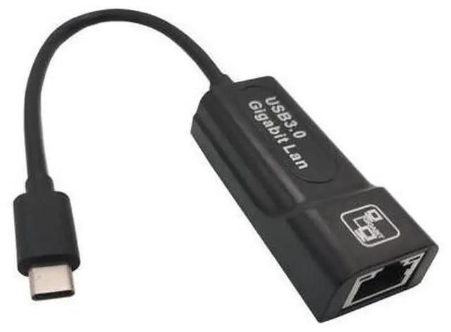 Main image of Adaptateur Lan, carte réseau USB Ethernet USB-C, Macbook RJ45, Samsung S10/note 10, Type C S-071