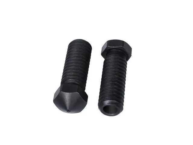 Alt view image 3 of 3 - Hardened Steel Volcano Nozzle M6 3D Printer Parts for PEI PEEK or Carbon fiber filament E3D Volcano hotend Extruder