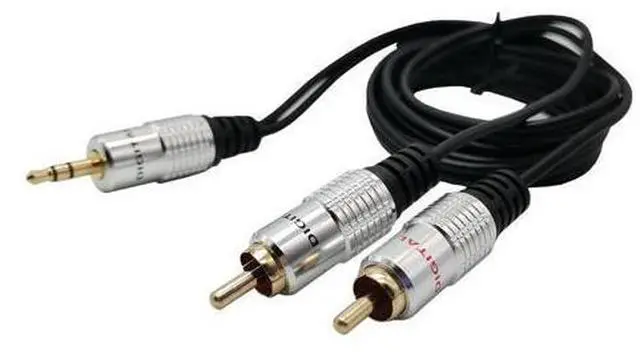 Main image of Câble Audio RCA 3.5 à 2, câble Jack 3.5mm vers 2RCA mâle, séparateur Aux, pour télévision, PC, amplificateurs, câbles Audio DVD