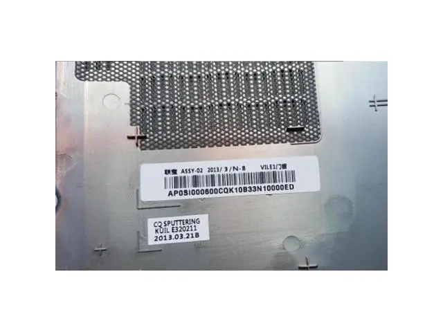 Alt view image 3 of 7 - Bottom Case Cover Door w/screws For Lenovo ThinkPad E431 E440 Series, AP0SI000500