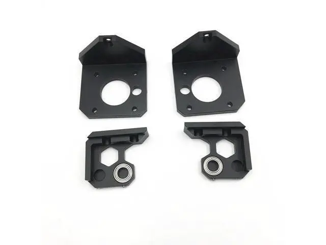 Alt view image 4 of 6 - Prusa i3 MK3 3D printer upgrade aluminum Z mount kit metal Z axis bottom motor mount Z axis top kit