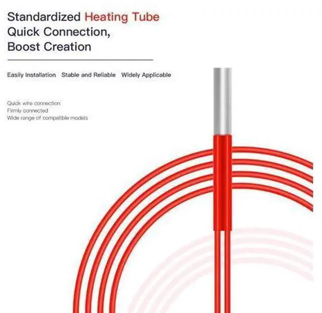 Main image of CREALITY 3D Printer Parts Hotend Heating Pipe Tube 24V 60W For CR-5060 Pro/CT-380/CR-3040Pro/CR-30 Printer Brand N