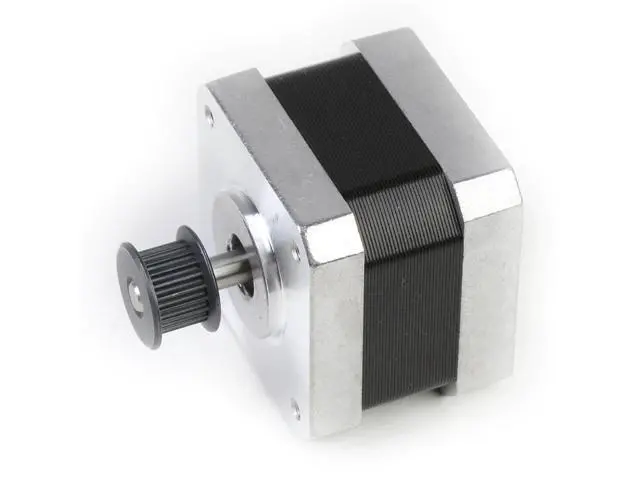 Alt view image 2 of 3 - CREALITY 3D Printer Parts 2Pcs/lot 42-40 Stepper Motor With 20 Tooth Synchronous Wheel For Ender-3/Ender-3 V2/Ender-3Pro
