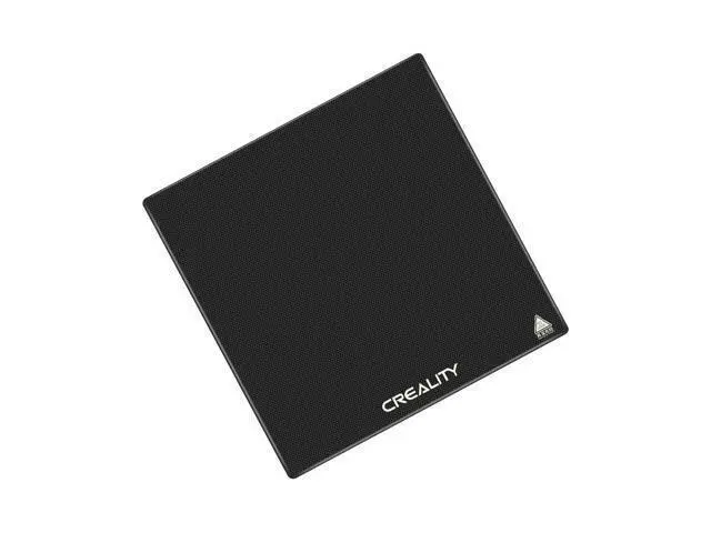 Alt view image 3 of 3 - CREALITY 3D Printer Parts CR-6 SE Black Tempered Glass Build Platform Size 245*255*4MM