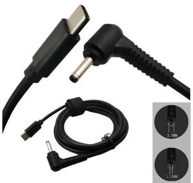 Main image of 1.5M USB 3.1 Type C à DC 19V 3.5x1.3mm 1.35mm Émulateur de Câble Déclencheur Convertisseur pour Voir Sonic M1 + (3.5x1.3mm)