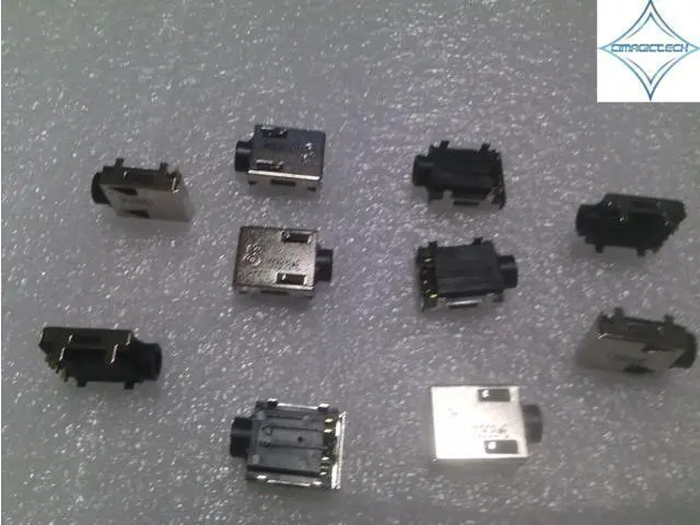Alt view image 3 of 3 - for Dell insprion 1526 1545 1546 1536 1535 1537 audio jack headphone laptop DC power jack connector plug port soket