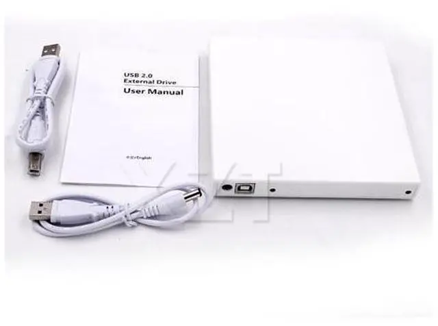 Main image of AT RW Burner Writer External Optical Drives DVD ROM Player for Laptop Computer pc, Windows7/8 USB 2.0 DVD Drive Combo CD
