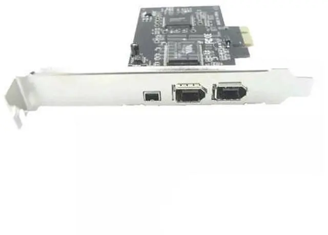 Alt view image 4 of 4 - Carte d'extension firewire 3 ports PCIe, pour ordinateur de bureau, adaptateur 2x6 broches et 1 x 4, 1394A, PCI Express vers IEEE,