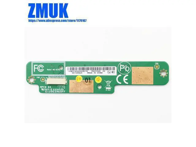 Alt view image 2 of 2 - Front function button board For ThinkCentre M92z All-in-One,P/N 03T6492 MS-4276 (100101)