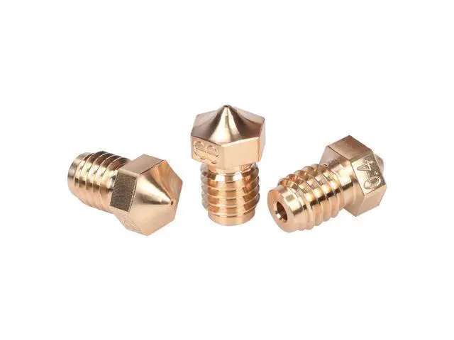 Alt view image 2 of 3 - Phaetus V6 Nozzle Brass 1.75MM Filament 0.2/0.4/0.5/0.6/0.8mm 3D Printer Parts For E3D V6 Hotend Extruder Prusa i3 MK3 Printer