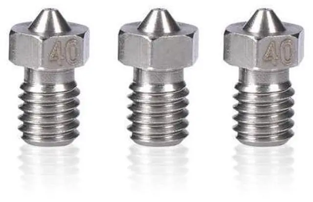 Alt view image 3 of 3 - 5/10pcs 3D Printer Parts 3D V6 Extra j-head Nozzle Stainless Steel Nozzle 0.25mm/0.4mm/0.8mm for 1.75/3.0 for 3D printer parts