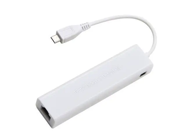 Alt view image 2 of 2 - Micro USB OTG USB LAN HUB puerto Ethernet RJ45 para Samsung Galaxy S4 S5 nota 3