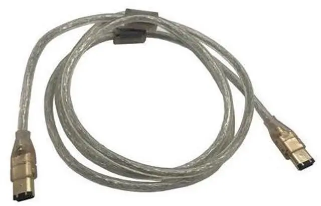 Alt view image 2 of 3 - Câble de connexion IEEE 1394 plaqué or, 1394a 6pin mâle à 6 broches mâle 6-6 broches Firewire iLink DV, de haute qualité, 1.5m 5FT