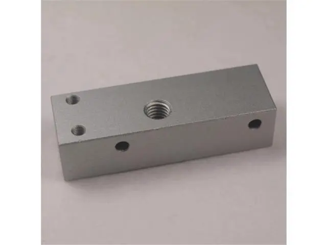 Alt view image 4 of 5 - funssorReplicator 2 3D printer MK8 single extruder Bar Mount hotend bar aluminum alloy Metal Bar Mount heater block