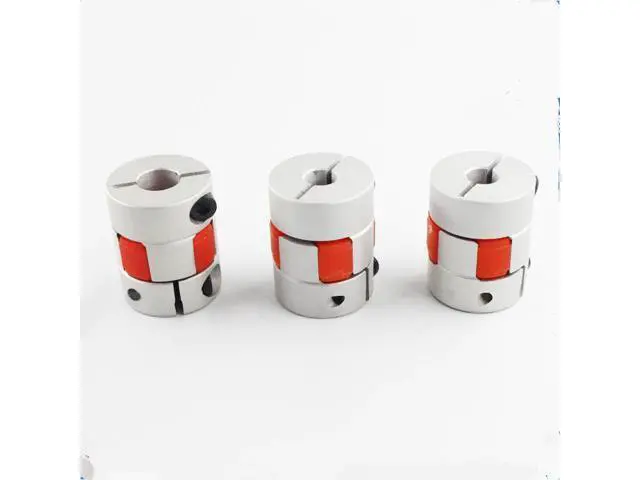 Alt view image 2 of 2 - Funssor 2pcs Z axis 5x8mm Jaw Shaft Coupler for Reprap Creality CR-10 3D printer 5mm To 8mm Flexible Coupling Router Connector