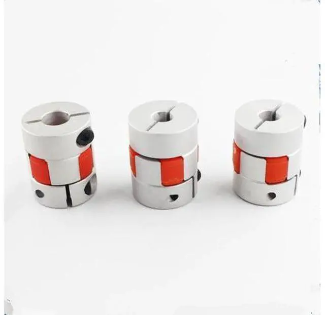 Main image of Funssor 2pcs Z axis 5x8mm Jaw Shaft Coupler for Reprap Creality CR-10 3D printer 5mm To 8mm Flexible Coupling Router Connector