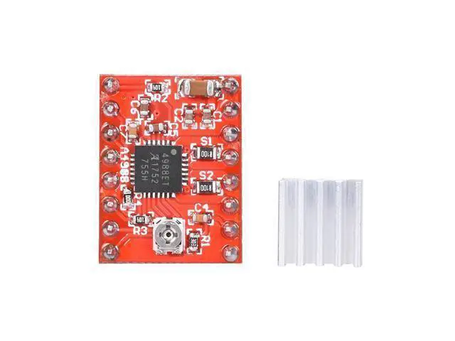 Alt view image 3 of 3 - 1pc 3D Printer parts A4988 Stepper Motor Driver Module with Heatsinks Reprap Board Suitable Ramps 1.4 For 3D Printer