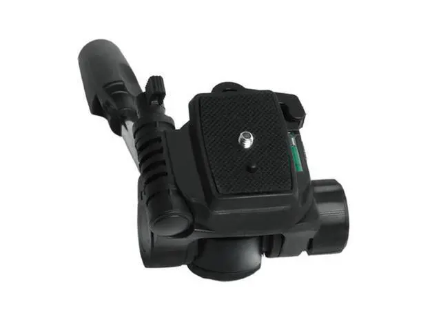 Alt view image 3 of 4 - Video Camera Accessories Tripod Head Tripod Stand Mount Camera Positioning Bolt+Level Gauge Vertical+Lock Knob+Horizontal