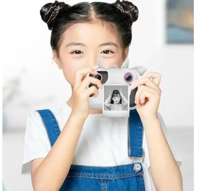Alt view image 2 of 4 - 4X Thermal Printing Paper Children's Toy Camera HD Polaroid Photo Paper