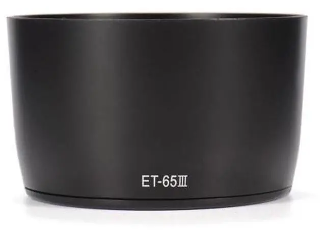 Main image of ET-65III Dedicated Camera Lens Hood Shade for Canon EF 85mm f/1.8 USM & EF 100mm f/2.0