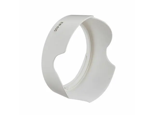 Alt view image 2 of 4 - EW-63C White Replacement Lens Hood for Canon EF-S 18-55mm F/3.5-5.6 IS STM