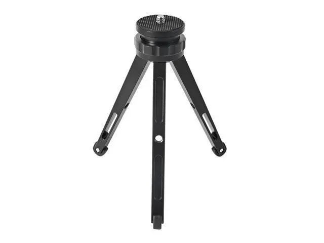 Alt view image 3 of 4 - Mini Tripod Stand Base Aluminum Alloy Multi-Angle Adjustment Tripod for Slr Camera/Smartphone/Ball Head/Monopods