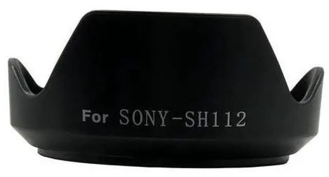 Main image of SH112 Lens Hood for Sony E 18-55mm F/3.5-5.6 OSS, 35mm F/1.8 OSSFE 28mm F/2 Lens