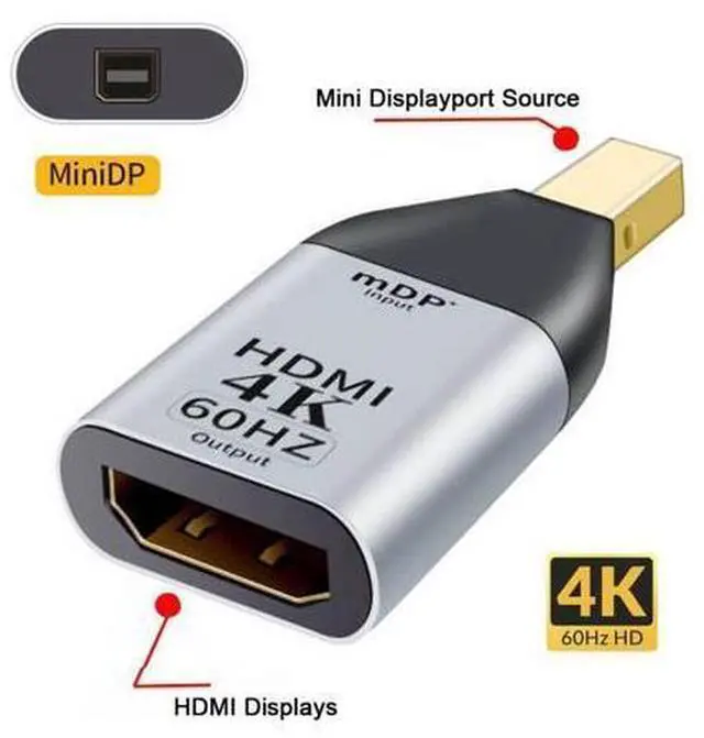Main image of 4K@60hz DP DisplayPort Source Input Male to HDTV Sink Output Female Displays Ultra HD Converter