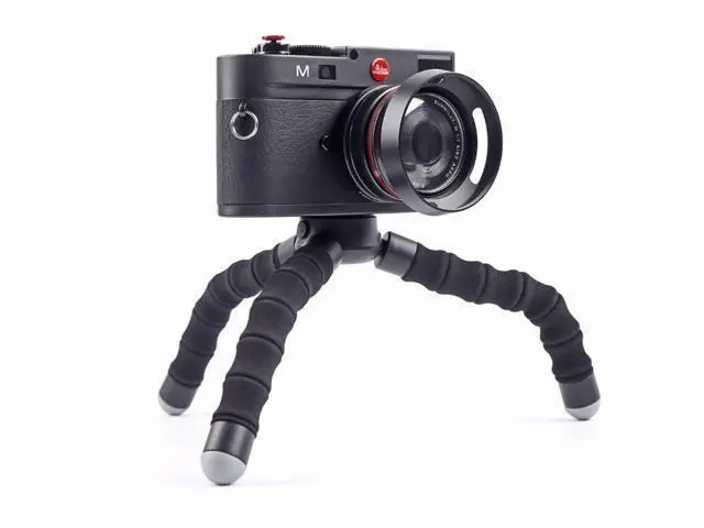 Alt view image 2 of 4 - Octopod Flexible Tripod Portable Lightweight Tripod Stand with Cold Shoe Mount for Smartphone DSLR Camera Selfie Live Broadcast