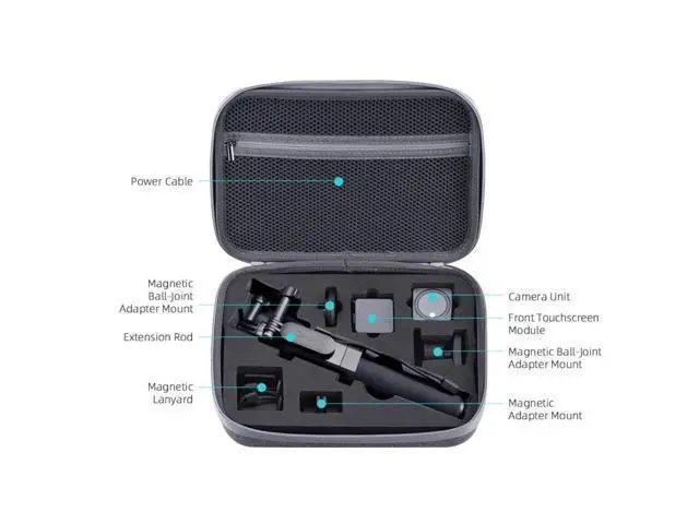 Alt view image 2 of 4 - Carrying Bag Storage Case Protector for Action 2 Dual-Screen Combo / Power Combo