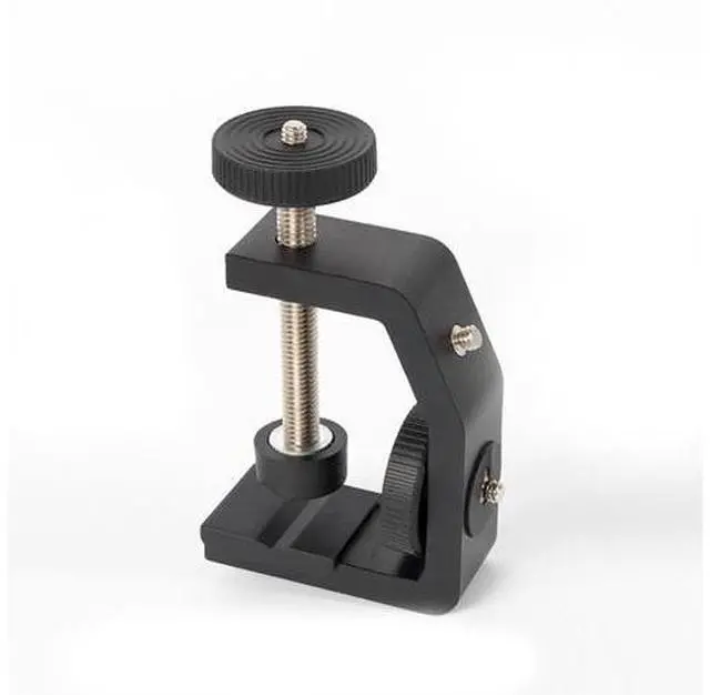 Alt view image 2 of 4 - Aluminum Alloy Super Clamp Large C-Type Clamp Clip Fixed Desktop Clamp Holder C-Type Clamp Flash Camera Tripod Photography Stand