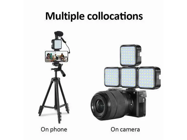 Alt view image 4 of 4 - Jumpflash LED-D36 36 LED Ultra Bright Dimmable Camera Video Fill Light Lamp