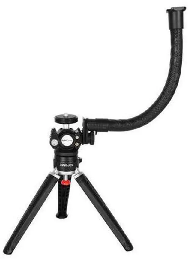 Alt view image 3 of 4 - Multi-Function Desktop Tripod with 360 Rotation Ballhead Mini Tripod for Smartphone Ring Light for Live Broadcast