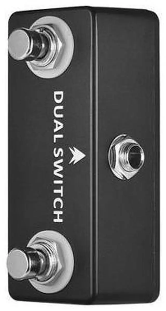 Alt view image 2 of 4 - Mosky True Bypass Single Tap Switch Dual Electric Guitar Bass Effect Pedal Bass Guitar Pedal Overdrive For Electric Guitar Parts