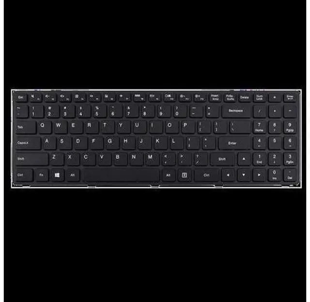Main image of US for Thinkpad Keyboard for Laptop Long Line Intelbras for Lenovo 100-15 100-15IBY 100-15IBD 300-15 B50-10 B50-50