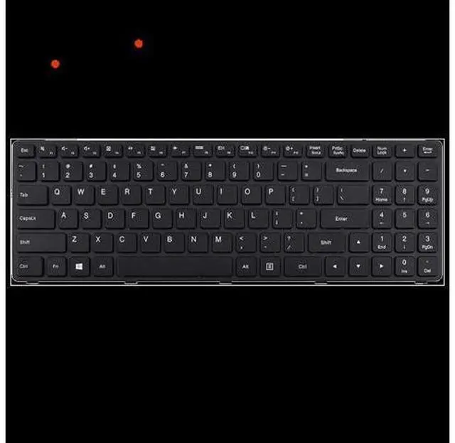 Alt view image 2 of 4 - US for Thinkpad Keyboard for Laptop Long Line Intelbras for Lenovo 100-15 100-15IBY 100-15IBD 300-15 B50-10 B50-50
