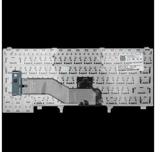 Alt view image 3 of 4 - US Keyboard Black for Laptop for Dell E6220 E6230 E6430 E6420 E6440 E5420 E6320 E6330 Positivo Notebook
