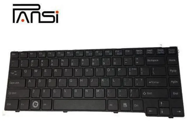 Alt view image 2 of 4 - Laptop Keyboard for Fujitsu Lifebook UH552 UH572 V132326AS1 CP579494-01 6037B0070201 V132326AS3 CP615704-01 US English Black