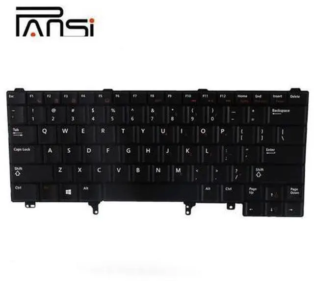 Alt view image 2 of 4 - US Layout Replacement Keyboard Without Backlit Compatible with Dell Latitude E5420 E5430 E6220 E6320 E6330 E6420 E6430 E6440