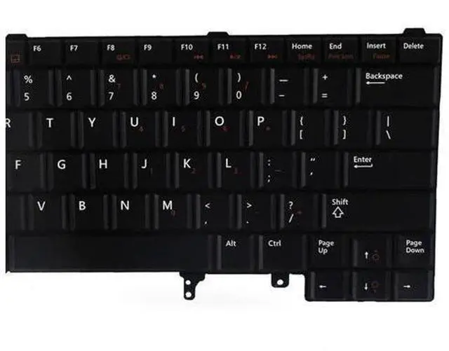 Alt view image 4 of 4 - US Layout Replacement Keyboard Without Backlit Compatible with Dell Latitude E5420 E5430 E6220 E6320 E6330 E6420 E6430 E6440