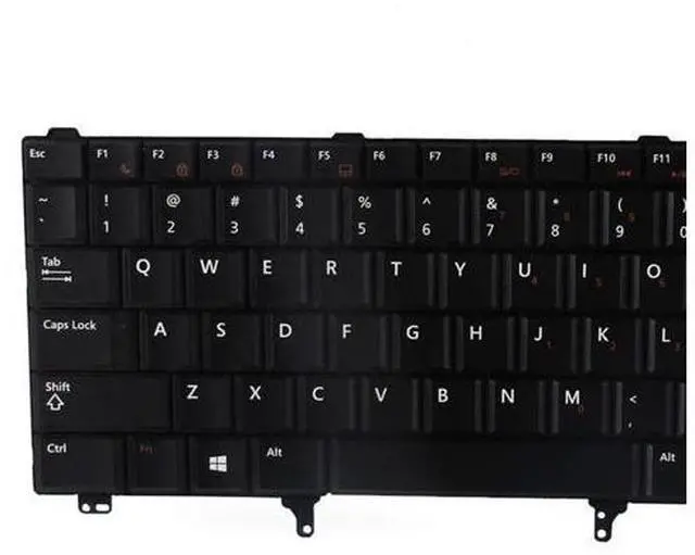 Alt view image 3 of 4 - US Layout Replacement Keyboard Without Backlit Compatible with Dell Latitude E5420 E5430 E6220 E6320 E6330 E6420 E6430 E6440