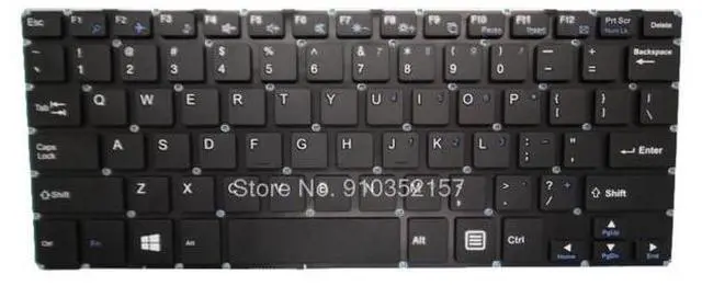 Main image of Laptop Keyboard For iOTA 360 11.6 English US Black NO Frame