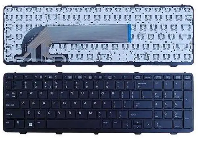 Main image of PANSI Replacement Laptop Keyboard Compatible with HP Probook 655 450 455 470 650 G0 G1 G2 Without Backlit