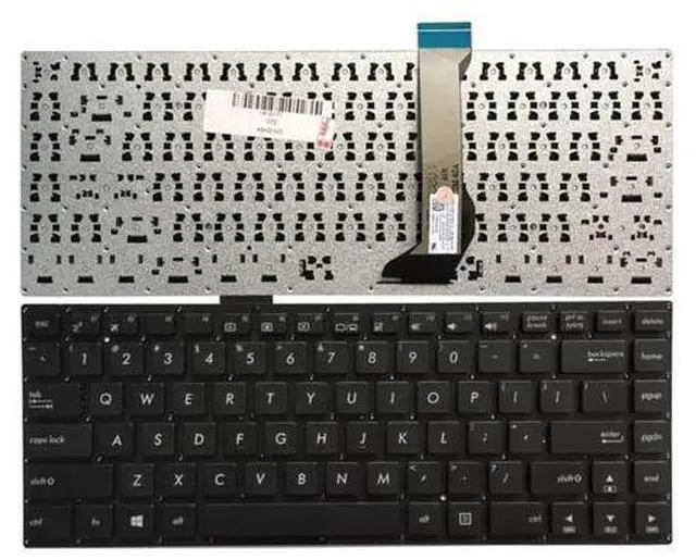 Alt view image 4 of 4 - Laptop Replacement Keyboard Fit for Asus E402 E402M E402MA E402SA E402S E403SA E402N US Layout