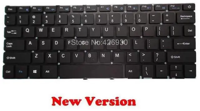 Main image of Laptop Keyboard For Jumper For EZBook 3 Pro LB10 V3 V4 English US Black Without Frame Version