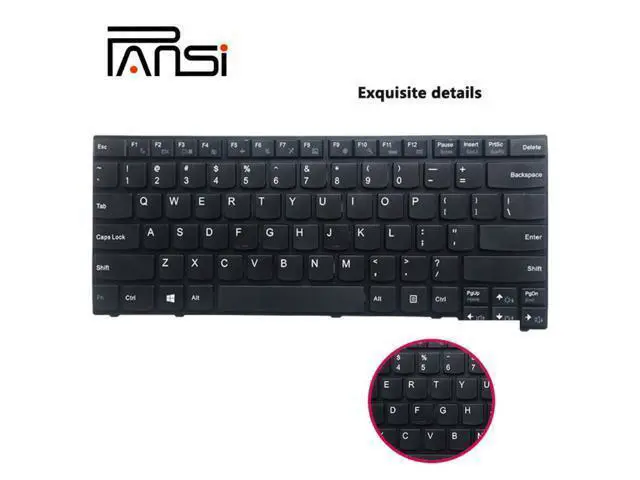 Alt view image 2 of 4 - for Lenovo Notebook Keyboard E40-70 E40-30 E40-45 E40-80 E40-81 E41-70 E41-80 Replacement Dns Shop Clevo Cheap Packard Bell US