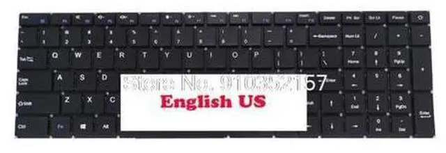 Main image of Laptop Keyboard For Teclast SCDY-350-1-7 YXT-91-41 English US Black
