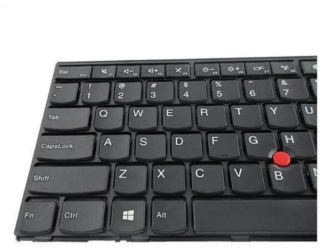 Alt view image 4 of 4 - Keyboard Replacement with Frame for Lenovo ThinkPad E431 L440 L450 L460 L470 T440S T431S T440P T450S T460 E440 Laptop US Black